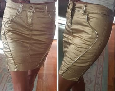 šnalice za bebe: S (EU 36), Midi, bоја - Zlatna — 2