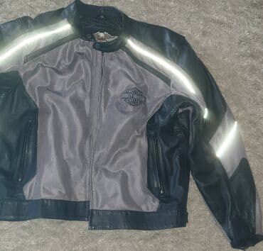 kožna jakna s: Harley DAVIDSON original kožna jakna nova. Prirodna koža, sa — 2