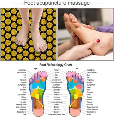 Rekviziti za vežbanje: Acupressure mat - Akupresura prostirke-oslobađanje od stresa Boja  — 12