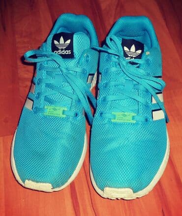 polovna obuca iz inostranstva: Adidas, 38.5, bоја - Svetloplava — 2