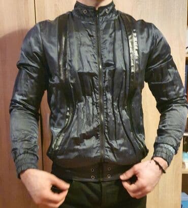 kožna jakna s: Beso De Loco-Made in Spain-Slim Fit-tanka proljecna jakna. 3M — 1