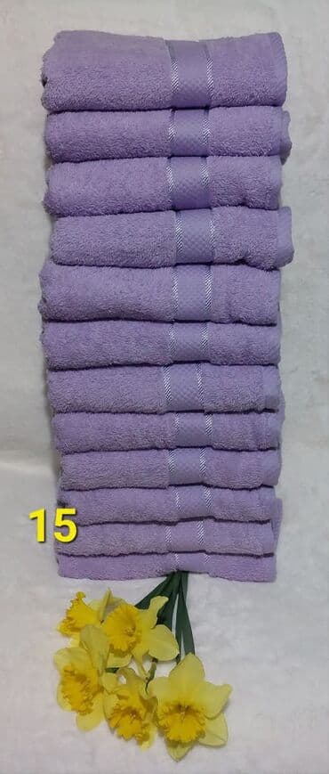 peskiri cena: Set of towels, Monochrome, color - Multicolored — 5