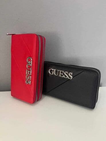Novčanici: Ženski novčanik, Guess, Materijal: Polyurethane — 12