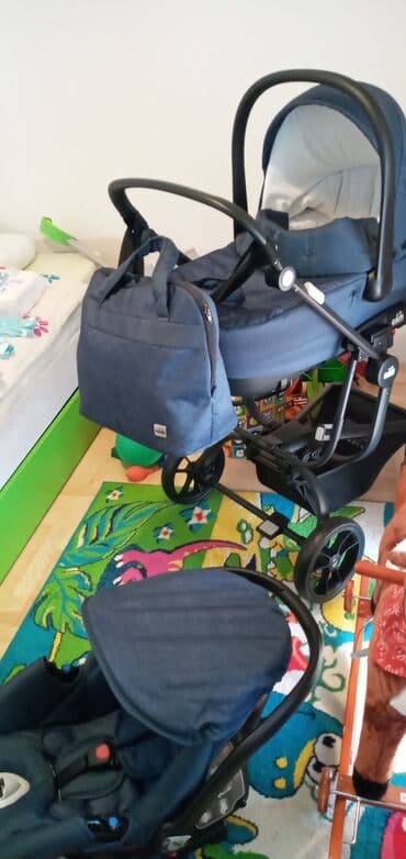 auto sedišta za decu i bebe: Cam kolica 3u1,sa auto sedištem,kolevkom za bebe do šest meseci i — 5