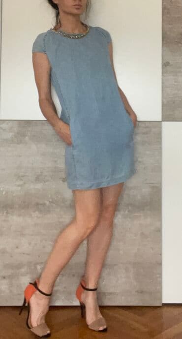 p s haljine nova kolekcija: Elisabetta Franchi S (EU 36), M (EU 38), bоја - Tamnoplava, Top (bez rukava) — 2