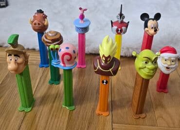 mac i stit za decu: PEZ FIGURE na komad. Ima Ben 10, Vini Pu - Praslin, Disney Mickey — 3
