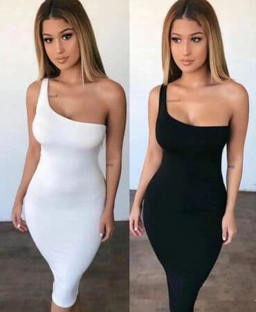 midi haljine h m: 2XL (EU 44), bоја - Crna, Koktel, klub, Na bretele — 22