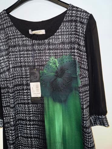 Haljine: 9Fashion Woman XL (EU 42), bоја - Šareno, Večernji, maturski, Drugi tip rukava — 3