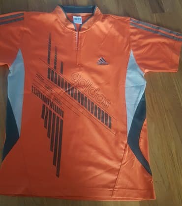 dres velicina m: Adidas original sportska majica narandzasta, za sport ili trening — 1