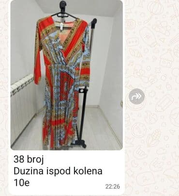 Haljine: H&M bоја - Bordo, Na bretele — 7