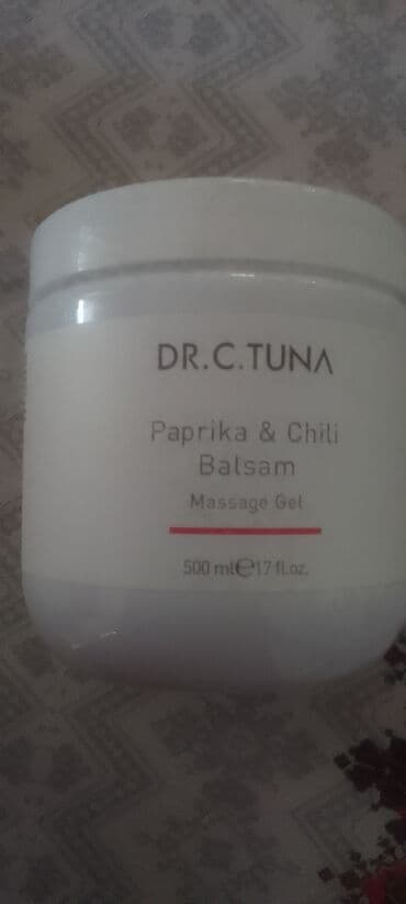 gel za potenciju u dm u: Dr. C. Tuna Paprika & Chili Balsam, masažni gel u pakovanju od 500 — 1