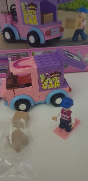 Igračke: Sluban kockice, girl's dream, set kamion sa figuricom, kamion je oko — 8