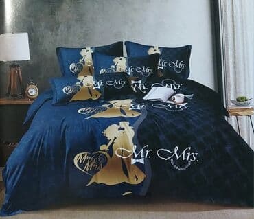 Bed sheets: Double, Cotton — 12
