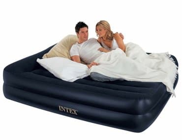 polovan namestaj za kafice: Kraljevski krevet sa pumpom 1. 52mx2. 03mx47cm - akcija intex “ — 1