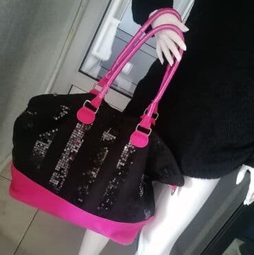 desigual torba crna: Torba za rame, Materijal: Platno — 1