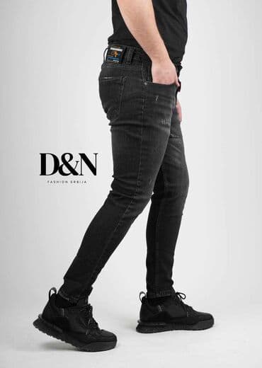 pantalone s: MUŠKE FARMERICE VIŠE MODELA (povoljne,udobne,duboke,elastin) ✅MOGUCA — 26