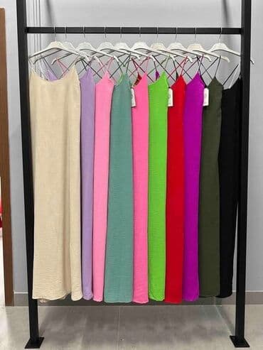 steznik haljina 3 u 1: One size, bоја - Crvena, Oversize, Na bretele — 4
