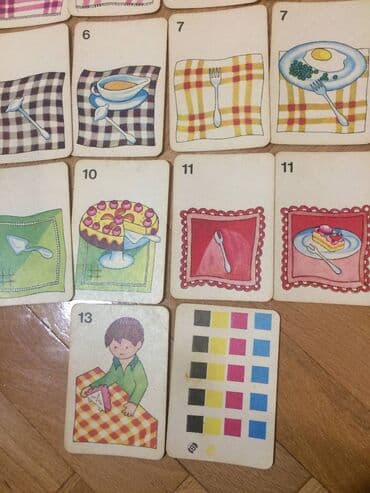 crni triko za devojcice: Karte za igru iz '80tih u original kutijici ( kao Crni Petar ). Redak — 4