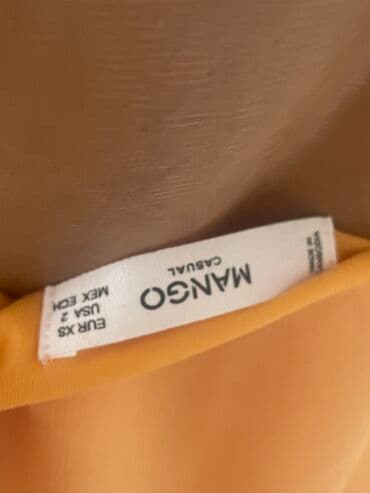Haljine: Zara XS (EU 34), bоја - Narandžasta, Na bretele — 3