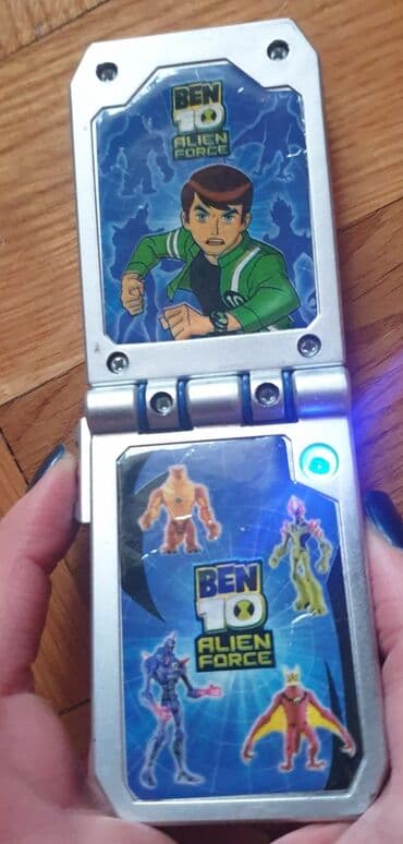 deciji tablet azbuka: Ben 10 mobilni telefon na preklop, dečiji, igracka. Kad se stisne — 3