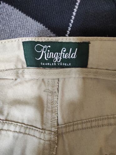 pantalone s: Muske pantalone Charles Vogele. Iz uvoza. Poluobim struka 49/50 — 3