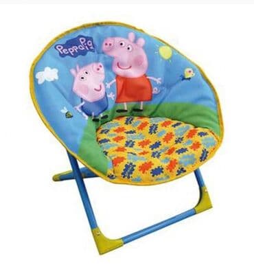 lidl tabure za decu: Dečija okrugla stolica sa motivom omiljenih crtanih junaka😍. Poseduje — 16