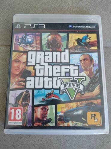 PS3 (Sony PlayStation 3): GTA 5 - PS3 igra Malo je korišćena, odlično je očuvana. Nema