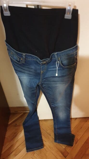 denim kozmetika: Zara-trudnicke farmerke s-m--made in italy — 2