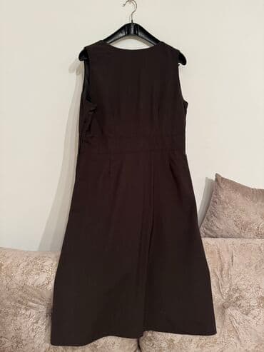 Haljine: 9Fashion Woman XL (EU 42), bоја - Braon, Večernji, maturski, Na bretele — 4