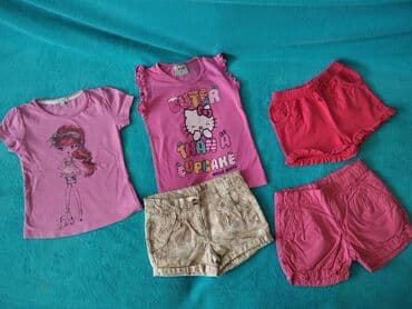 paket odece m: Paket: Majice, Šortsevi, Za devojčice, uzrast: 3 godine — 1