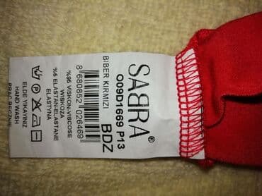guess torbe turska: One size, Viskoza, Jednobojni, bоја - Crvena — 3