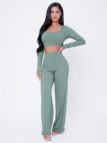 helanke m: 2XL (EU 44), Visok struk, Zvoncare — 7