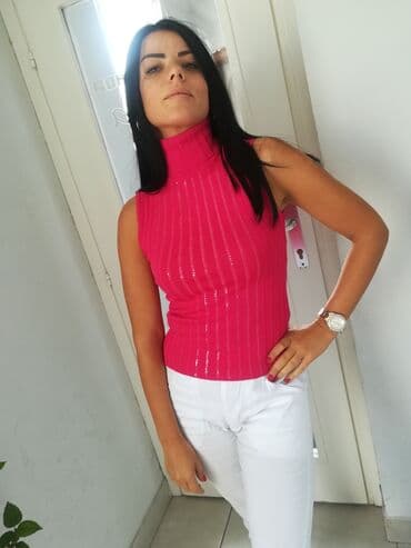 rolke rs: S (EU 36), Likra, bоја - Roze — 2