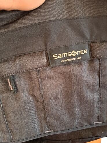 torba za laptop: Samsonite torba za lap top komotna sa pregradama, crna kao nova. Malo — 6