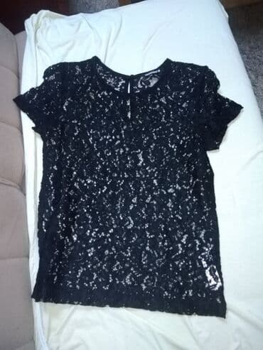 rupicasta majica: Zara, XS (EU 34), bоја - Crna — 2