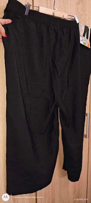 kargo pantalone h m: 8XL (EU 56), High rise, Culotte — 9