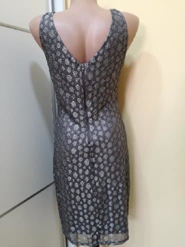 novcanik i kais set: A-Dress S (EU 36), bоја - Siva, Koktel, klub, Na bretele — 9