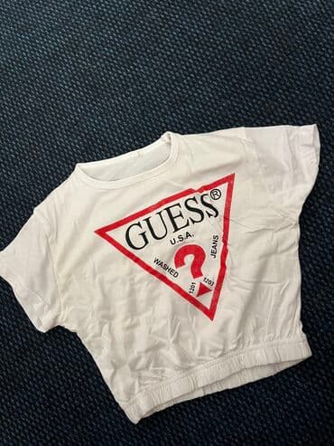 majica s: Guess, bоја - Bela — 1
