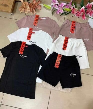 Kompleti: Hugo Boss, 2XL (EU 44), S (EU 36), M (EU 38), Sa ilustracijom, bоја - Šareno