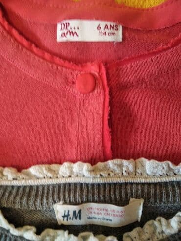 bebi odeca za devojcice: H&M, Džemper, 110-116 — 4