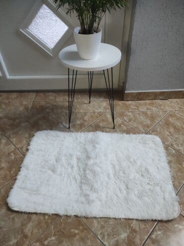 Carpets & Floor Mats: Carpet, Rectangle, color - White — 1