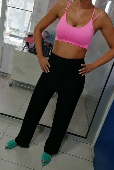 zara helanke pantalone: S (EU 36), Ravne nogavice — 3