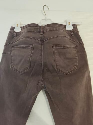 Pantalone: L (EU 40), Visok struk, Ravne nogavice — 4