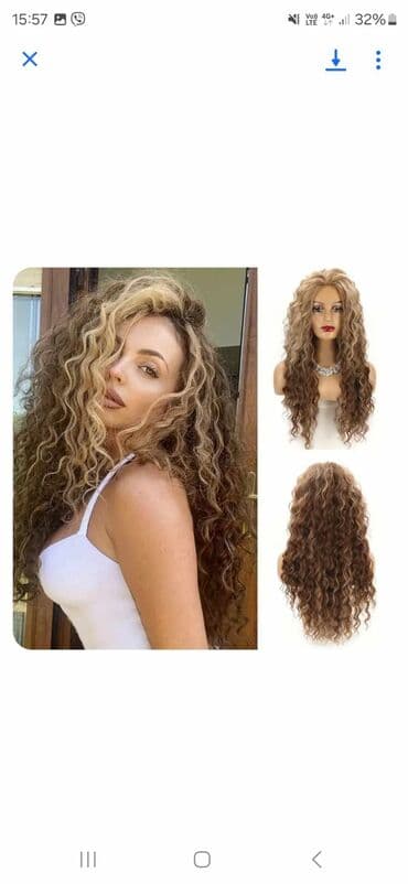 lace front perike: A. perika
4100 din — 2