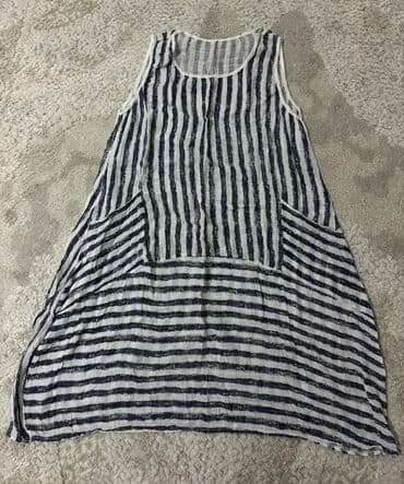 Haljine: 0101 Brand XL (EU 42), bоја - Šareno, Oversize, Na bretele — 1