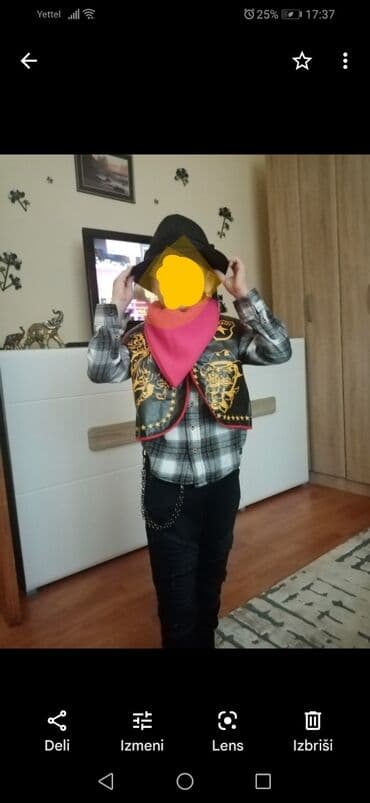 Sve za decu: Kaubojski prsluk za maskenbal. Materijal guma/plastika. Decaci prosto — 3