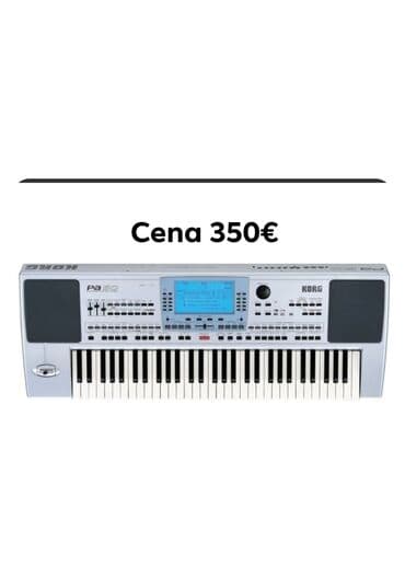 sintisajzer sa mikrofonom za decu: Klavijature Korg Pa50, pogodan za muzičare različitih nivoa. Ima — 1