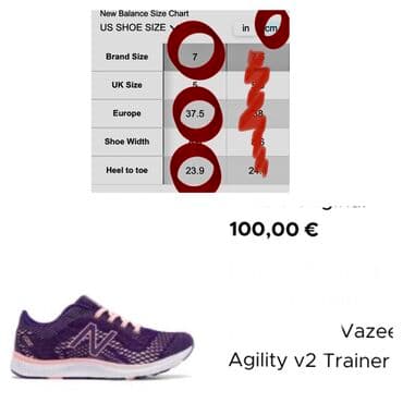 ampule za kosu: New Balance, 37.5, bоја - Ljubičasta — 5
