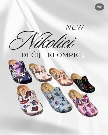 elegantne pantalone sa visokim strukom: Klompe, Veličina - 34 — 2