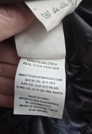 jakne za trudnice h m: M (EU 38), Jednobojni, Sa postavom, Perje — 5